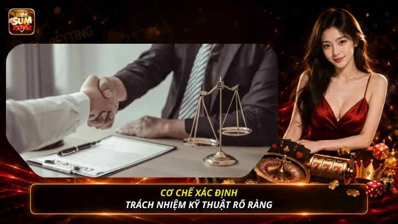 Cơ chế xác định trách nhiệm kỹ thuật rõ ràng 
